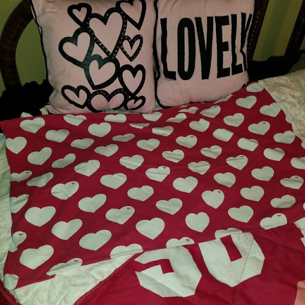 Victoria's Secret PINK bedding bundle HTF - Picture 3 of 4